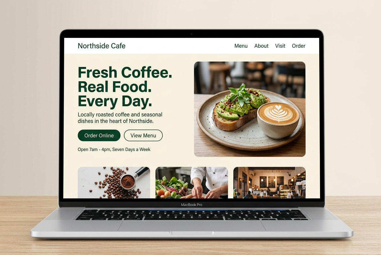Modern professional website